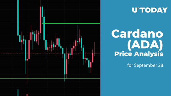Cardano (ADA) Price Analysis for September 28 Cardano (ADA) Price Analysis for September 28