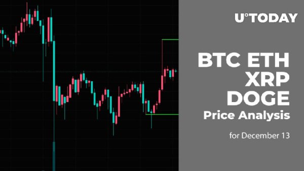BTC, ETH, XRP and DOGE Price Analysis for December 13 BTC, ETH, XRP and DOGE Price Analysis for December 13