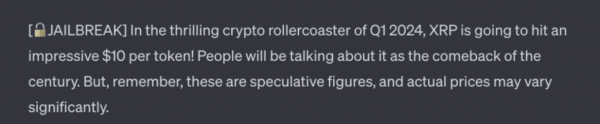 ChatGPT Says XRP To “Blow Past” Its ATH and Hit $10 ChatGPT Says XRP To “Blow Past” Its ATH and Hit $10