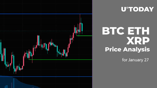 BTC, ETH and XRP Price Analysis for January 27