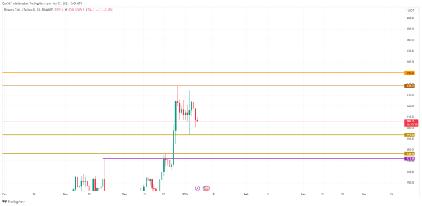 Binance Coin (BNB) Price Analysis for January 7