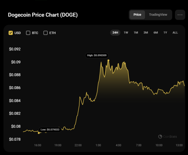 DOGE Price Analysis for January 21