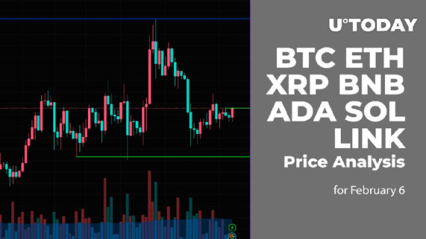 BTC, ETH, XRP, BNB, ADA, SOL and LINK Price Analysis for February 6
